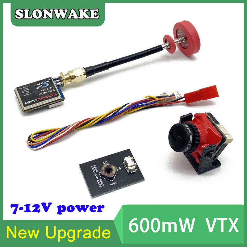 Drone Receiver - 5.8G 48CH 600mW regulowany nadajnik VTX-CAM