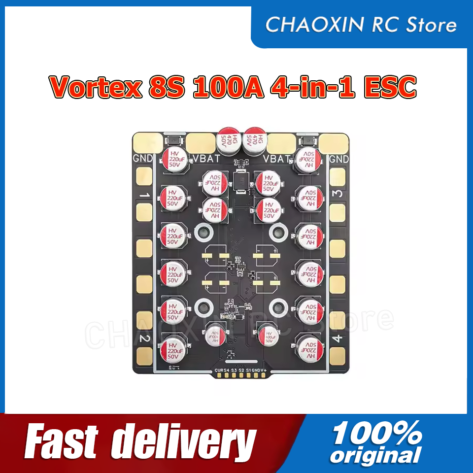 Drone Esc - Vortex 8S 100A 4-w-1 ESC BLS