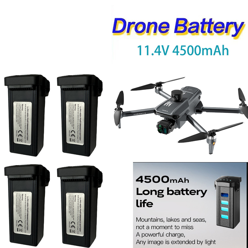 Drone Gps Mount - 11.4V 4500mAh Inteligentna bateria Lipo do