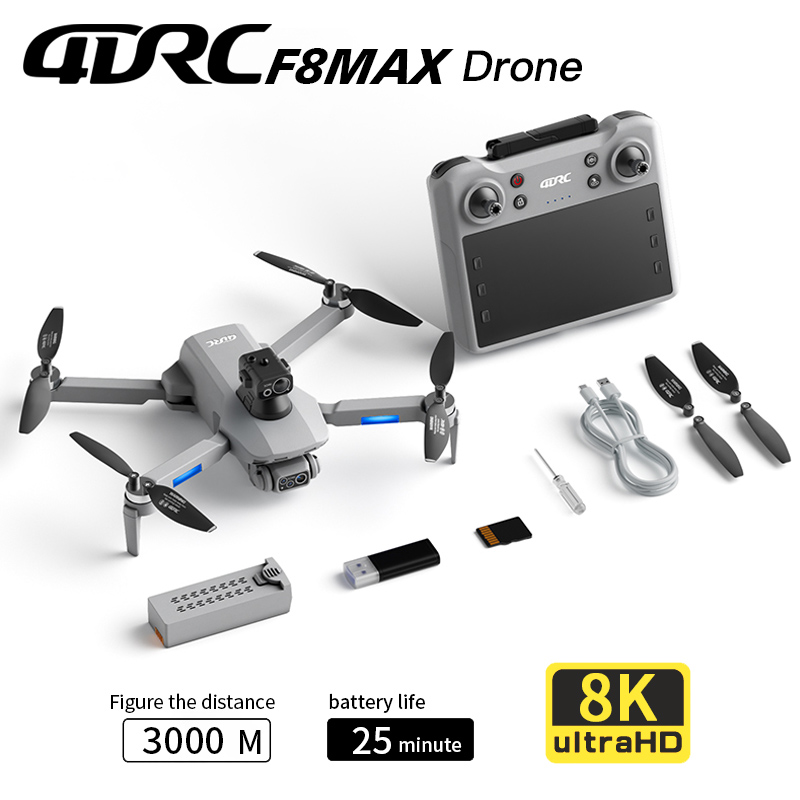 Drone Gps Mount - Dron F8 MAX GPS Profesjonalny z