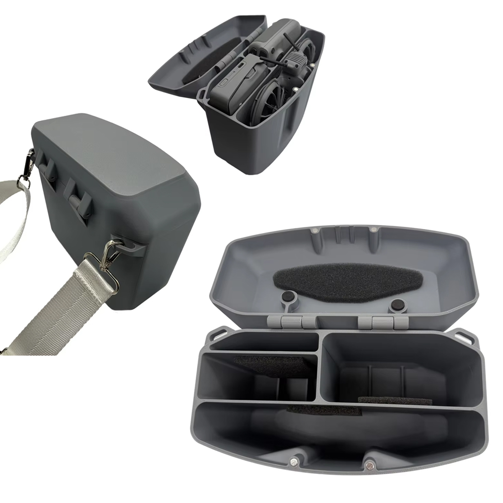 Drone Battery Strap - Drukowana 3D skrzynka z magnetycznym wieczkiem,