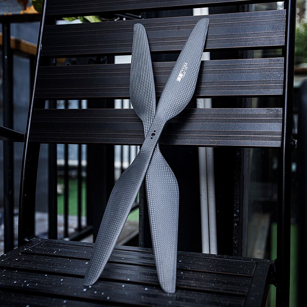 Drone Propeller - LIGPOWER P24*7.2 10mm Otwór Polerowane Czarne