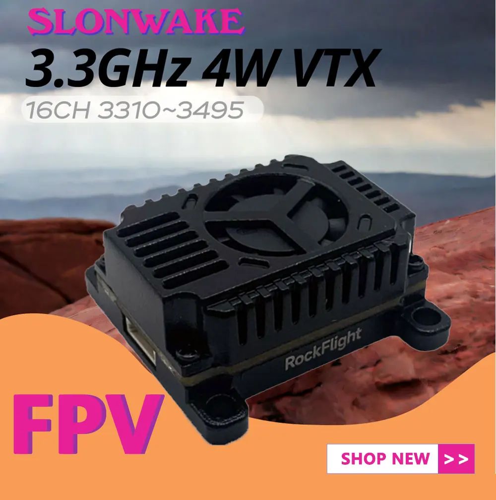 SLONWAKE FPV 3.3G 16CH 4000mW  – Drone Antenna recenzja i cena