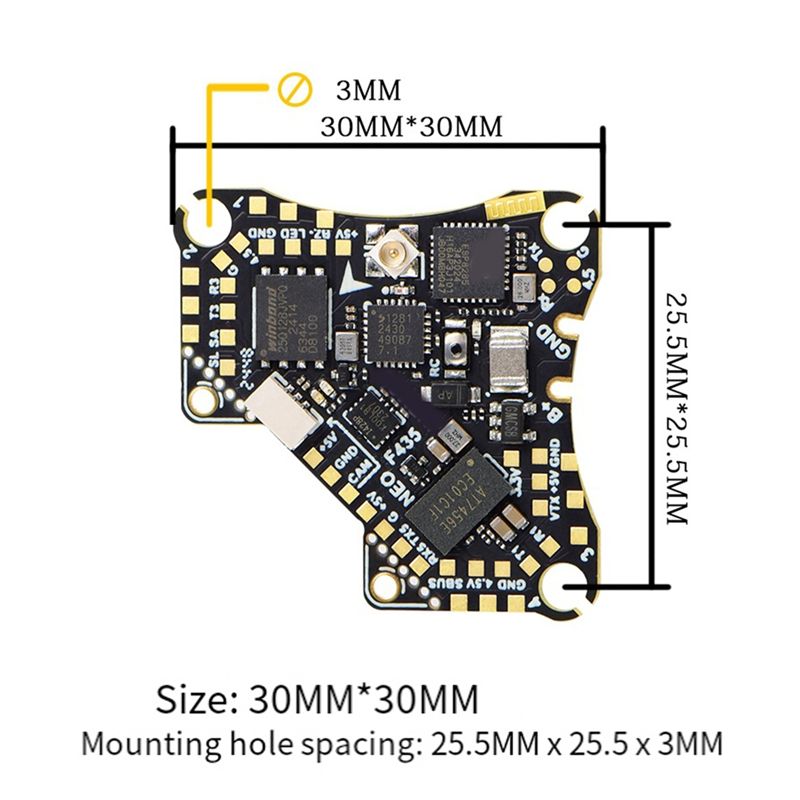 FBIL-F435 NEO 1S AIO Kontroler – Drone Esc recenzja i cena