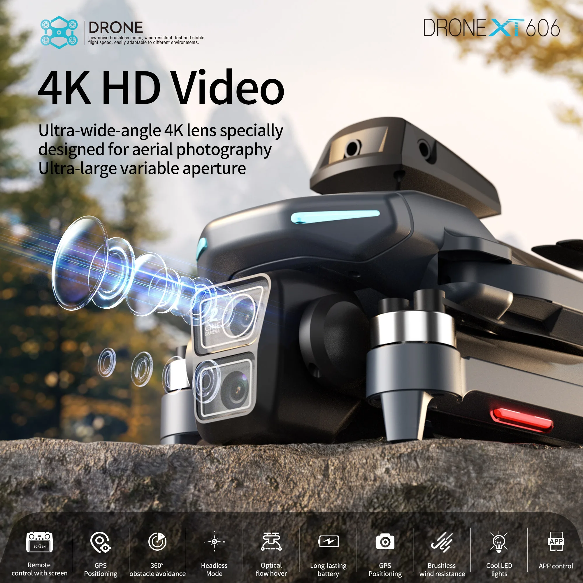 Profesjonalny dron Lenovo XT60 – Drone Gps Mount recenzja i cena