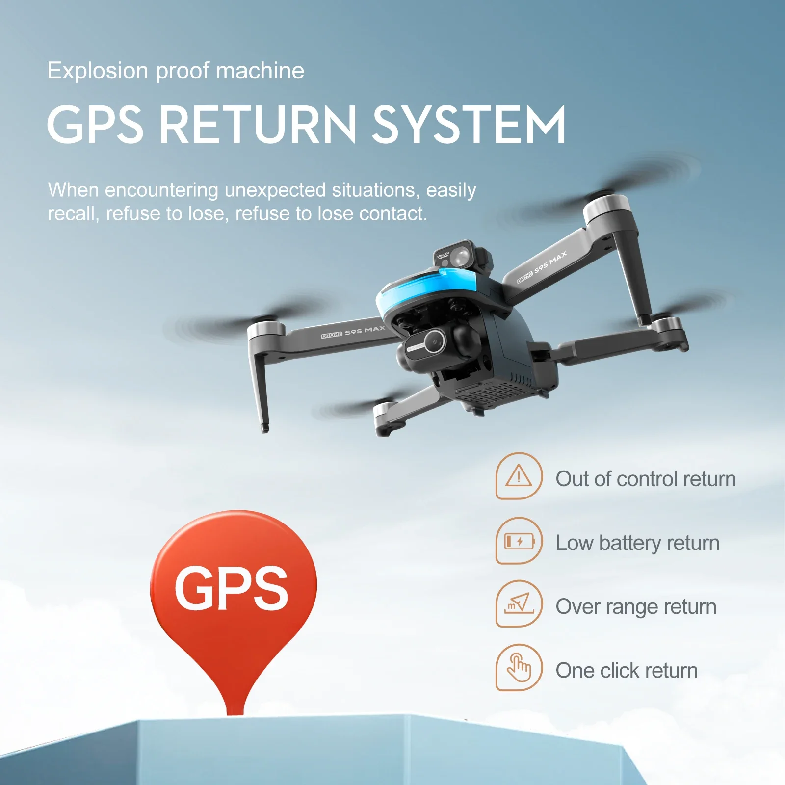 NOWOŚĆ S9S MAX MINI Drone 4K 2 – Drone Gps Module recenzja i cena