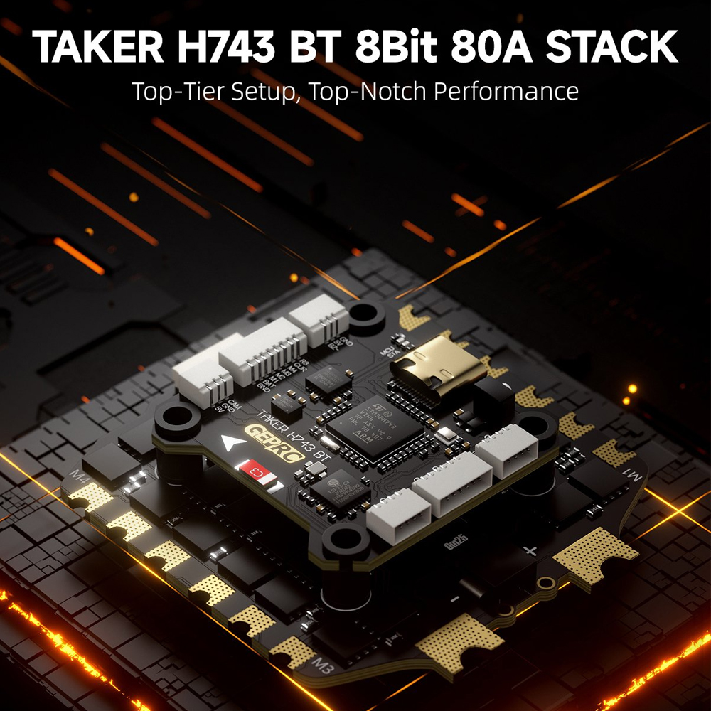 GEPRC TAKER H743 BT 8Bit 80A S – Drone Esc recenzja i cena