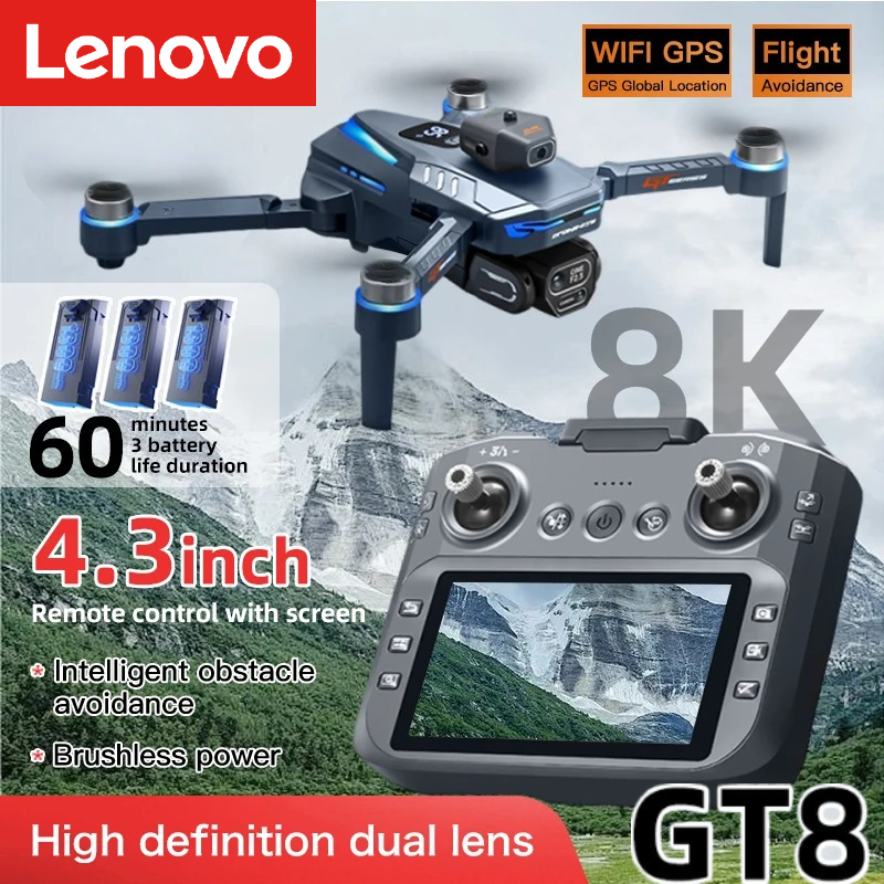 Dron Lenovo GT8 8K Profesjonal – Drone Gps Mount recenzja i cena