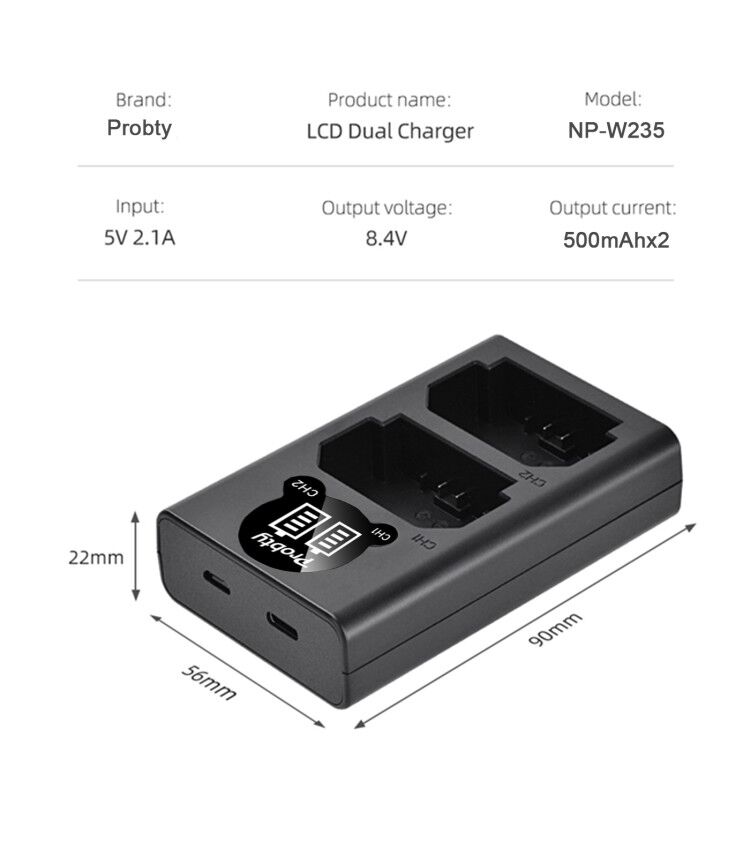 Akumulator 2200mAh NP-W235 z w – Drone Camera recenzja i cena