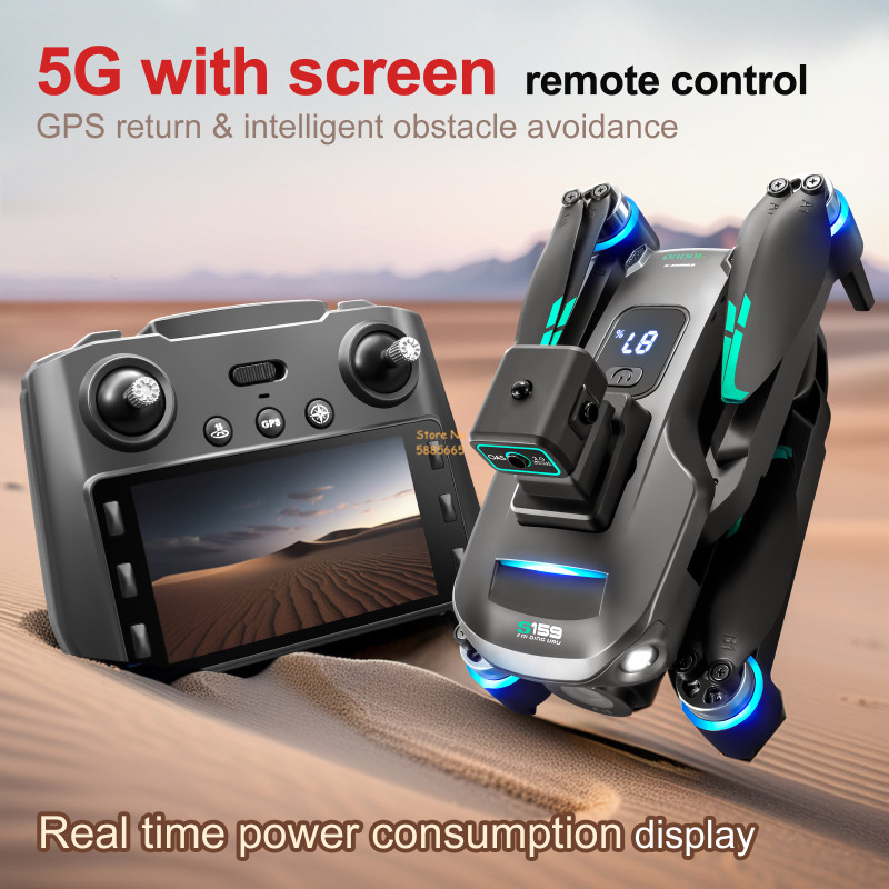 Podwójna kamera 8K 5G WIFI FPV – Drone Gps Module recenzja i cena