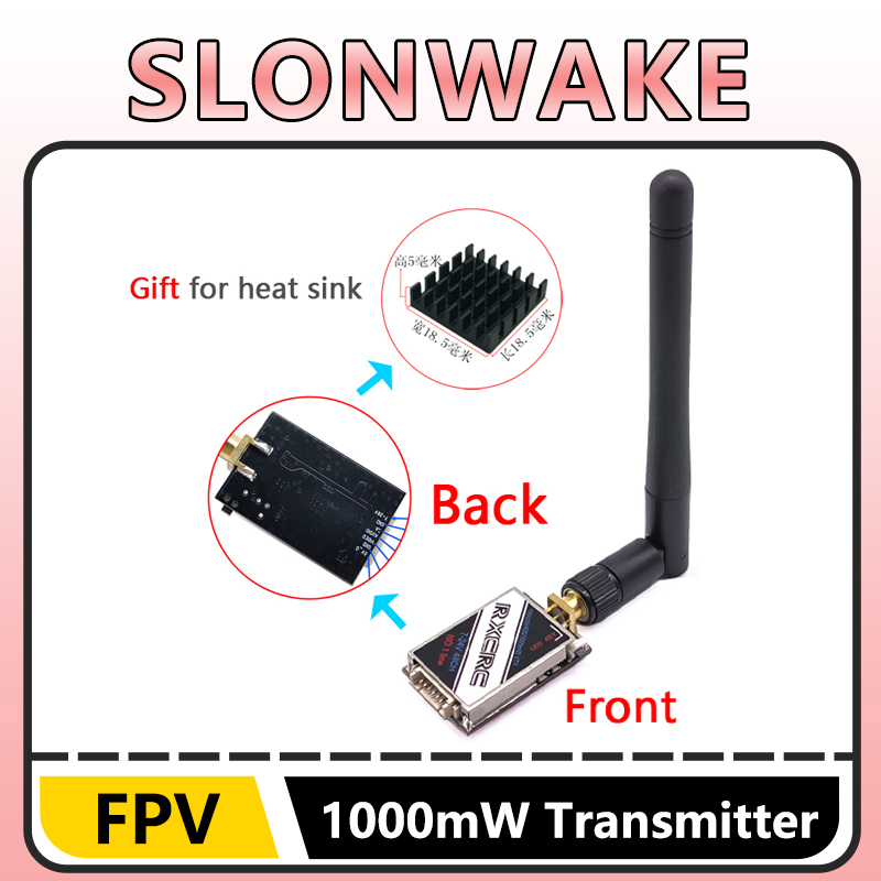 SLONWAKE 5.8G 48CH 1W VTX 100/ – Drone Transmitter recenzja i cena