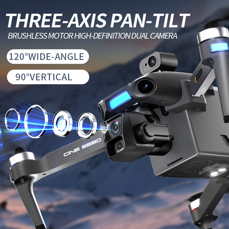 Nowy dron z podwójną kamerą 8K – Drone Gps Module recenzja i cena