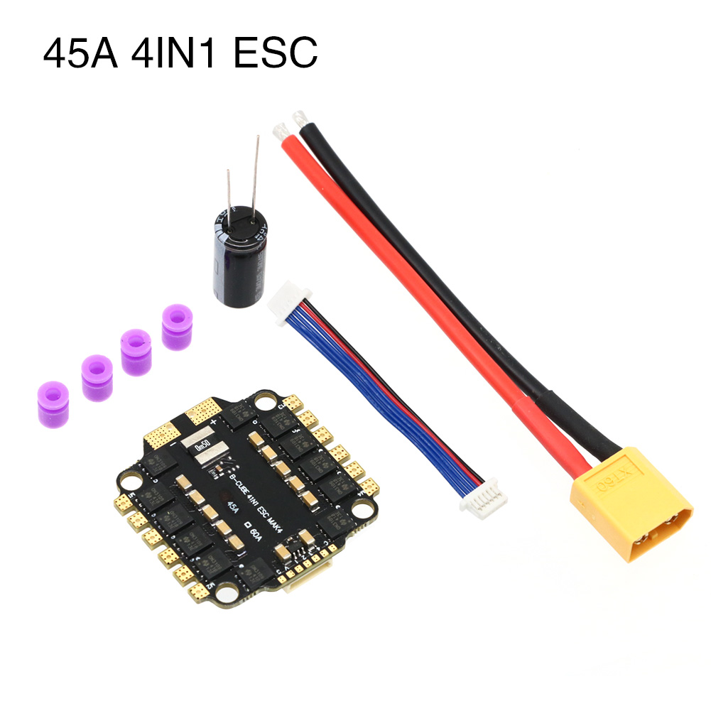 UAngel 4IN1 45A 60A ESC BLHELI – Drone Esc recenzja i cena