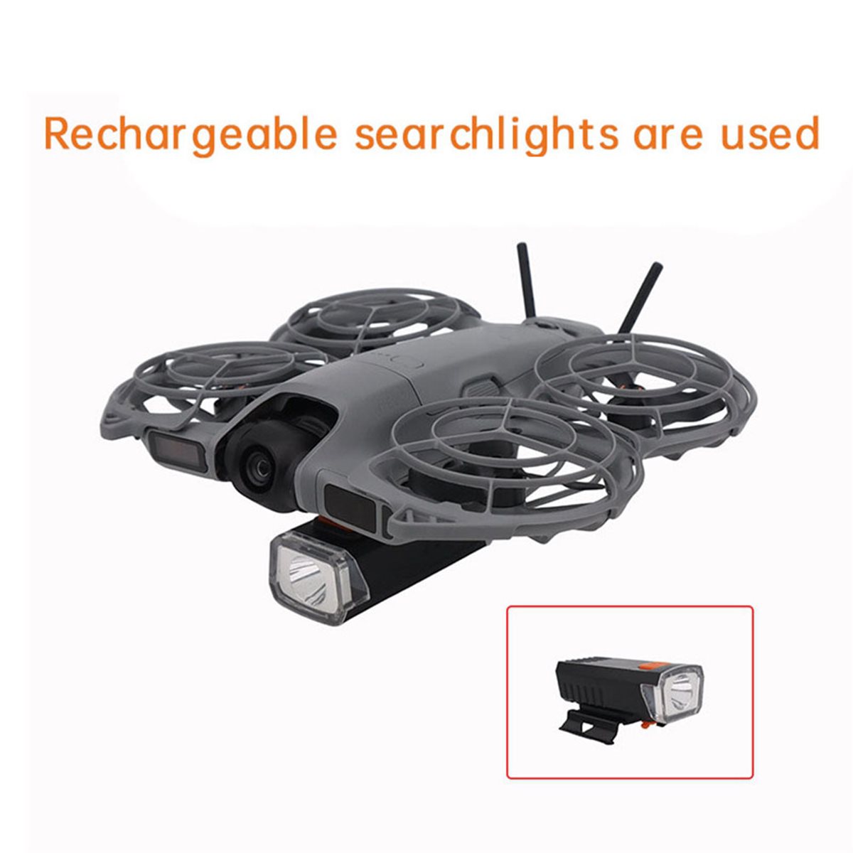 Akumulatorowy reflektor DTC5 d – Drone Led Light recenzja i cena