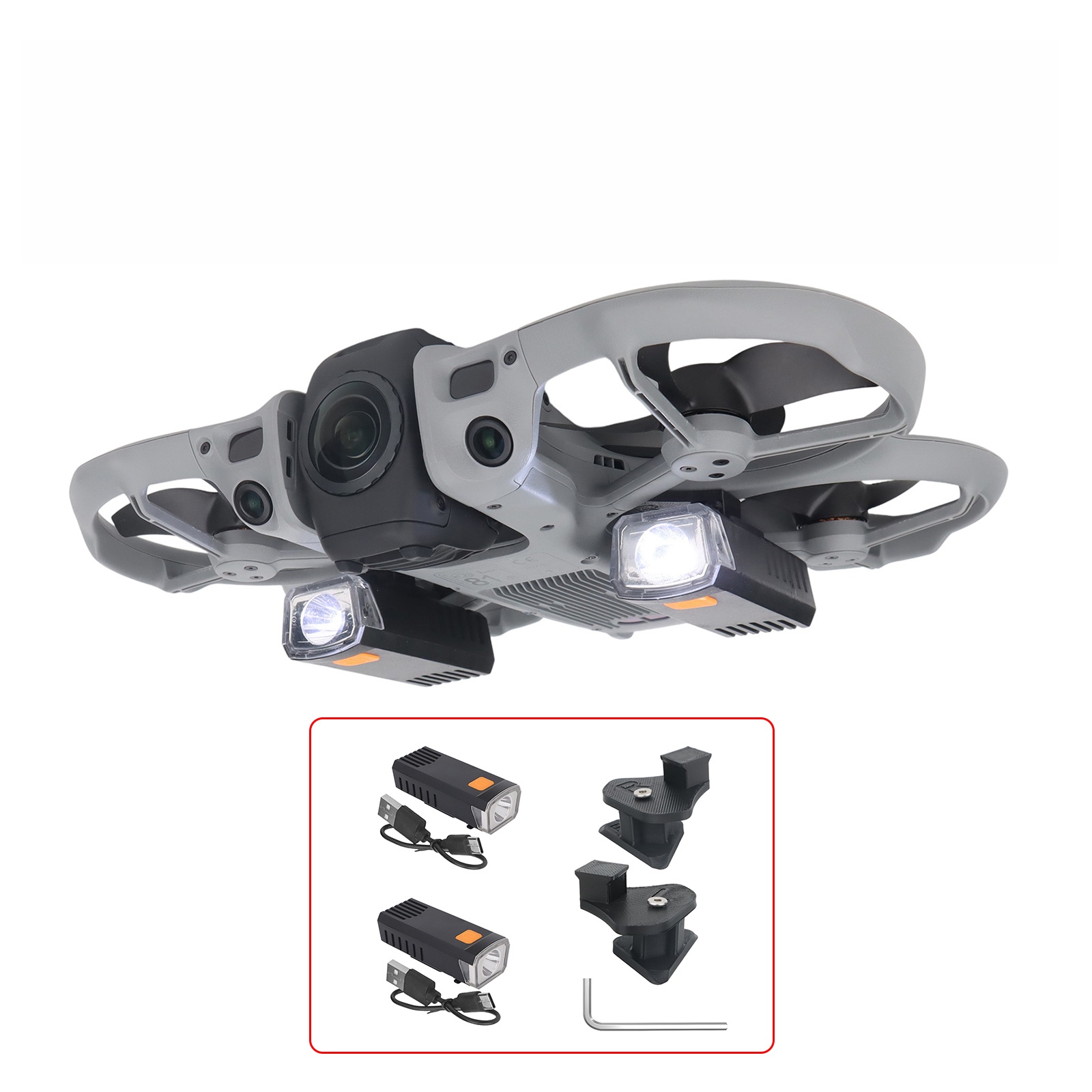 Lampa nocna do drona DJI Avata – Drone Led Light recenzja i cena
