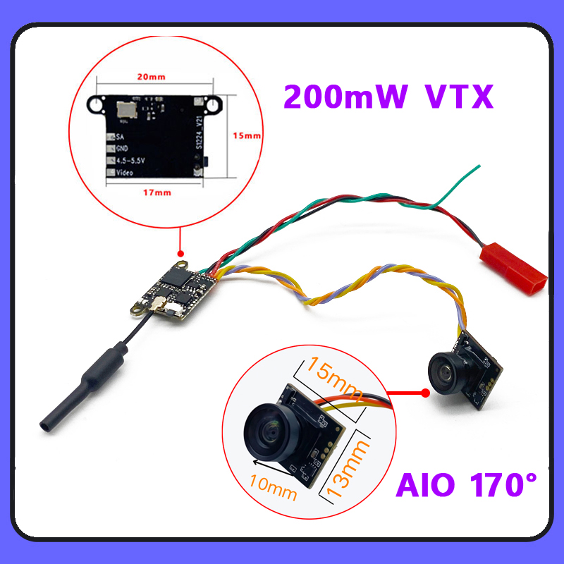 SLONWAKE 5.8G 1200TVL Kamera F – Drone Receiver recenzja i cena